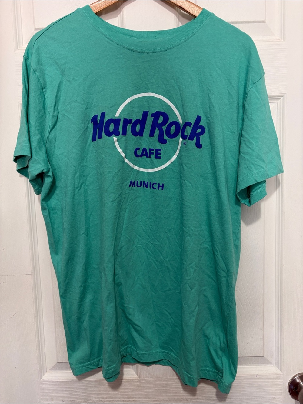 Hard Rock Cafe Munich Pop of Colour Mint Green City Tee